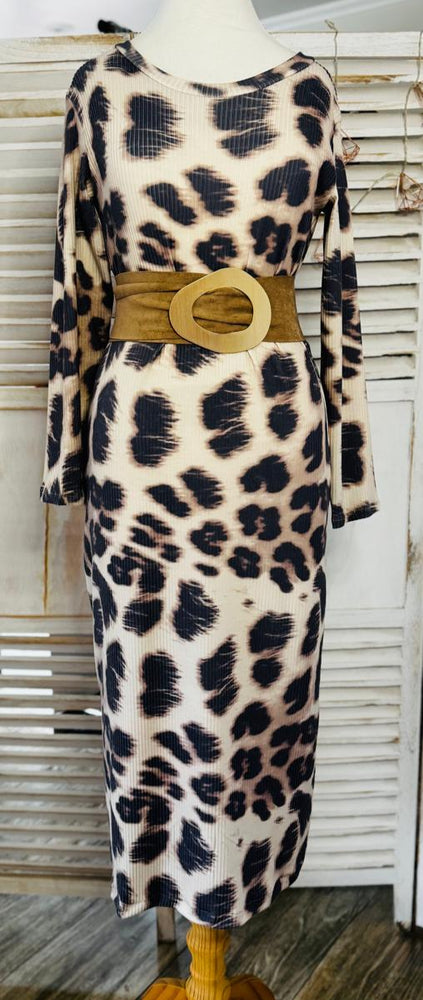 VESTIDO ARIANA ANIMAL PRINT