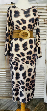 VESTIDO ARIANA ANIMAL PRINT