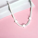 COLLAR CINTA 3 MARIAS PLATA