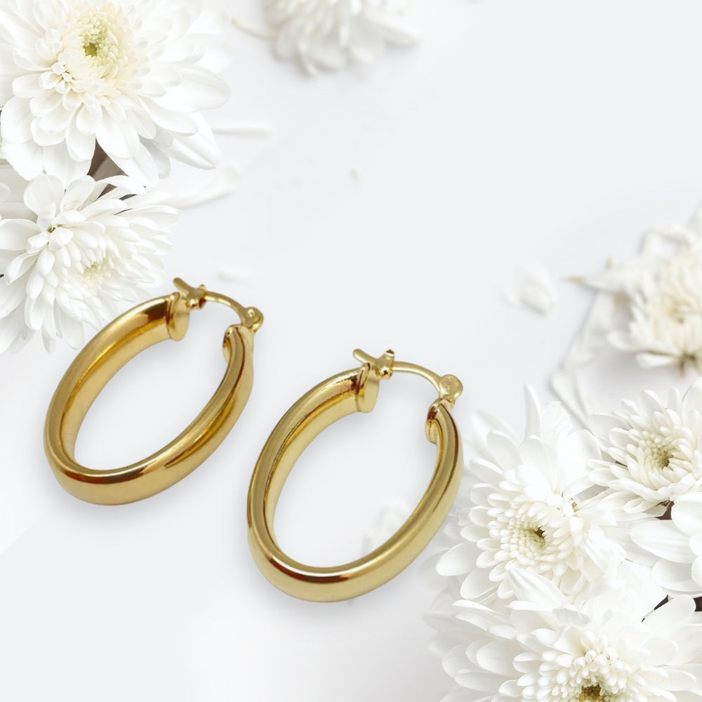 ARGOLLAS OVALADAS GOLD
