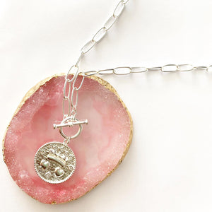 COLLAR QUEEN PLATA