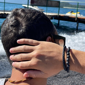 PULSERA REY SAUL DOBLE