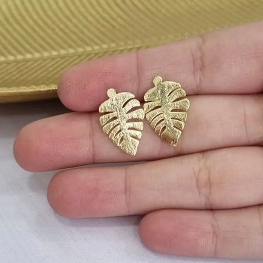 Aros Hojas Filodendro Gold