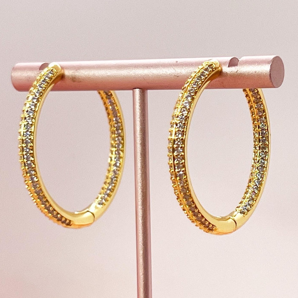 ARGOLLAS CIRCONES GOLD