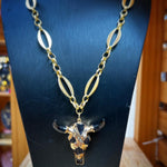 Collar Toro Black & Gold