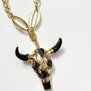 Collar Toro Black & Gold